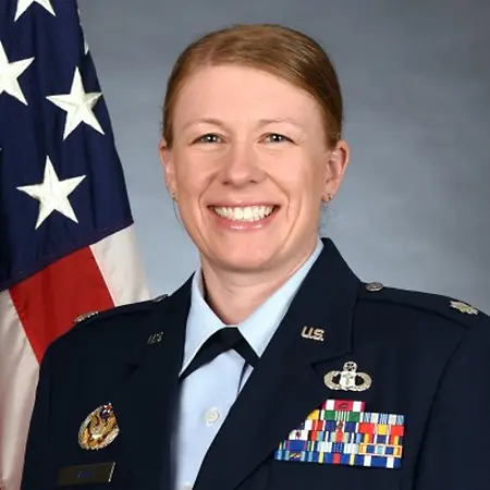 Claire Jarry, Deputy Commander, 497th ISR Group on Influential Women