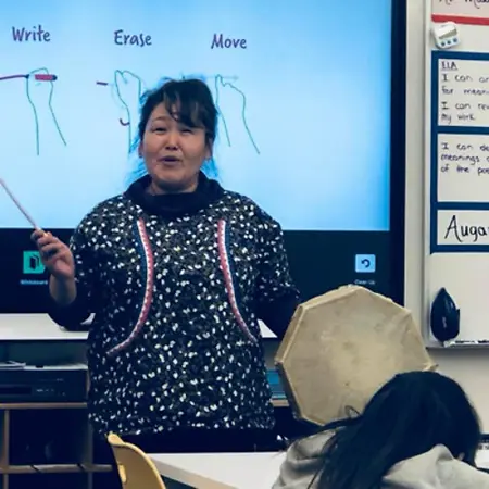 Ina Pavila, Translator and Trainer of Yuuyaraq Curriculum on Influential Women