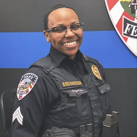 Brittany Richardson, Sergeant on Influential Women