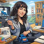 Dana Yichye Shwachman, Director of MakeGood West - Senior Industrial Designer on Influential Women