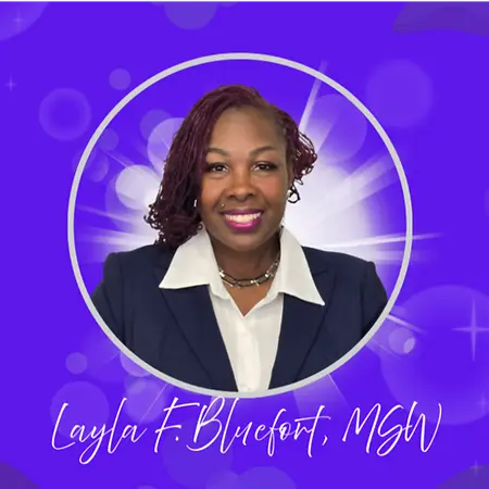 Layla F. Bluefort, MSW, Founder, Mental Health Educator & Insurance Specialist on Influential Women