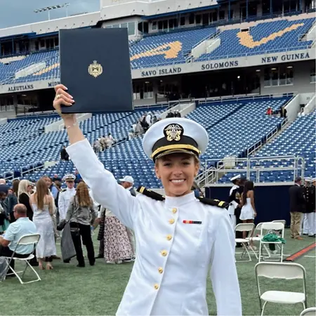 Elizabeth Cermak, Student Naval Aviator on Influential Women