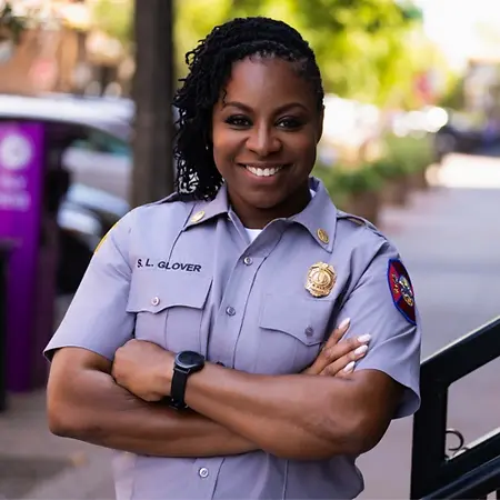 Sheena Glover, Assistant Fire Marshal on Influential Women