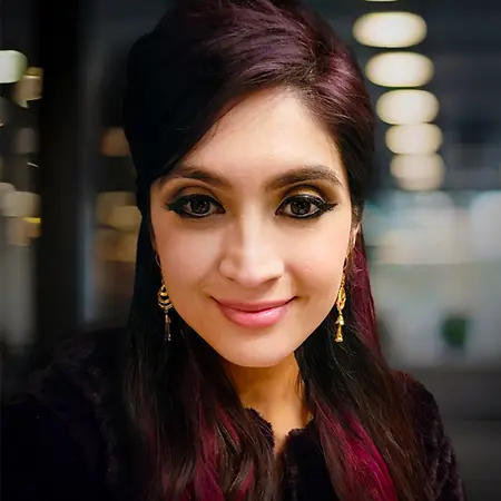 Ghuzzala Malik, Senior Graphic Designer on Influential Women