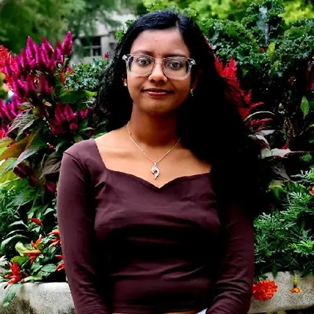Jahnavi Manikantan Sudharma, Graduate Research Assistant on Influential Women