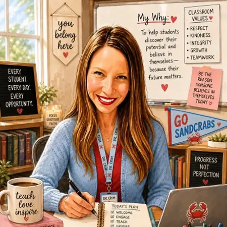 Stephanie Crim, Academic Coach on Influential Women