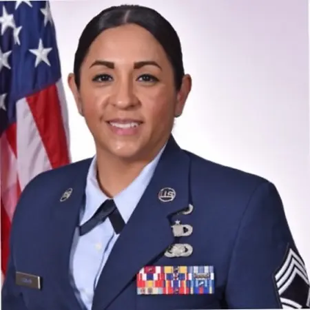 Monica Abril Aragón, MSCM, Senior Enlisted Advisor to the Director of Joint Staff on Influential Women