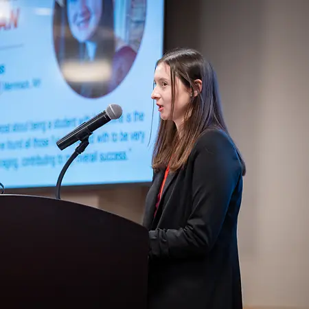 Morgan Bowman, Data Science Student (IUSB) | Inaugural President, IU Online Commons | LEAD250 Fellow | Nonprofit Administrative Assistant on Influential Women