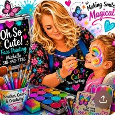 Michelle Dillahunty, Face painter on Influential Women