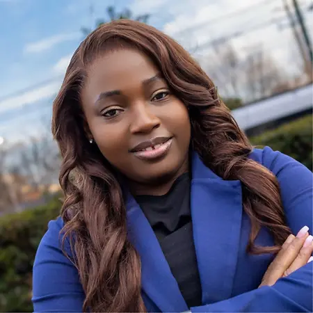 Justine E. Amekoe, PhD Student in Public Policy, Graduate Teaching and Research Assistant on Influential Women