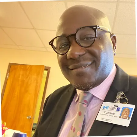 Folusho Ogunfiditimi, DM, MPH, PA-C